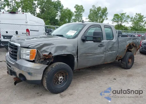2009 GMC Sierra 2500Hd Work Truck из США, поврежденный, VIN 1GTHK49K29E106992